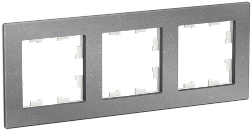 Рамка универсальная Systeme Electric AtlasDesign Nature 3-м. мрамор айс грей фото Рамка универсальная Systeme Electric AtlasDesign Nature 3-м. мрамор айс грей картинка